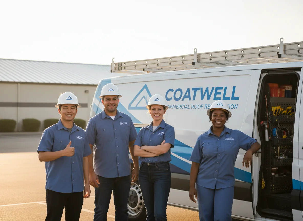 Commercial roof coating company in Courtland, MS